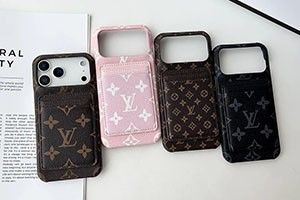 ルイヴィトン iphone17ケース レザー モノグラム