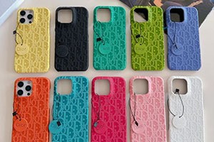 ディオール iphone17ケース レザー 型押し