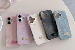 シャネルiphon17proケース puレザー(デニム)