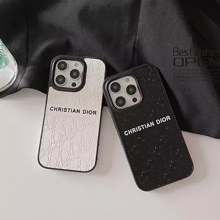 Dior iphone17/17promaxケース レザー 型押し