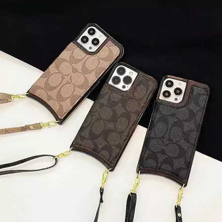 コーチ iPhone17 Pro 斜め掛け スマホケース