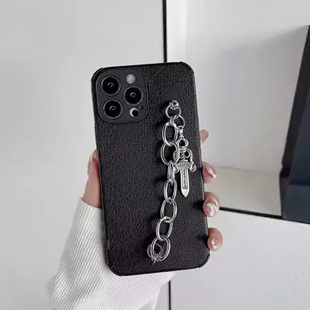 クロムハーツ iphone17ケース 高品質皮製