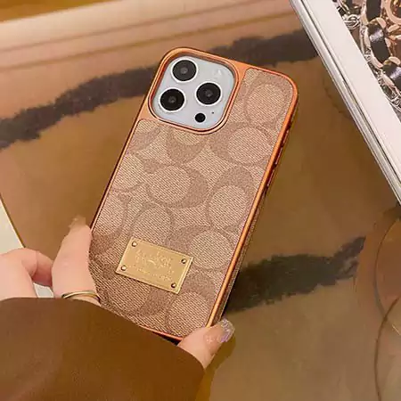 コーチ iPhone17 Pro 電気メッキケース