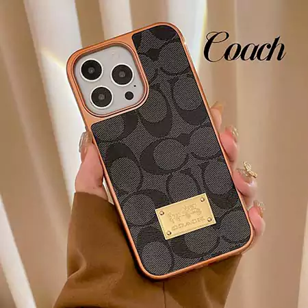 コーチ iPhone17 Pro 電気メッキケース