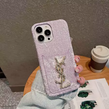 YSL iPhone17 布製ケース
