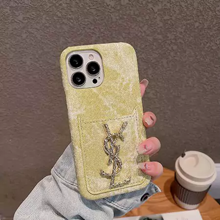 YSL iPhone17 布製ケース