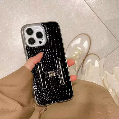 エルメス iPhone17 クロコ柄ケース