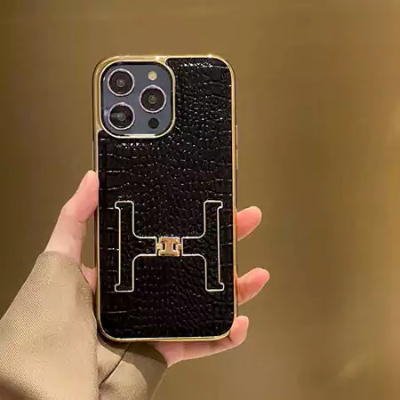 エルメス iPhone17 クロコ柄ケース