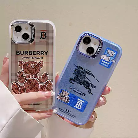 バーバリー iPhone17 透明ケース