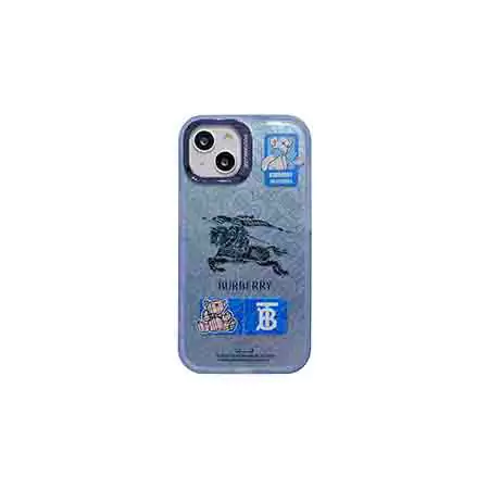 バーバリー iPhone17 透明ケース