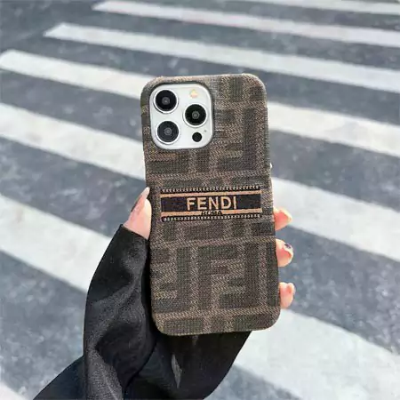 フェンディ iPhone17 Proケース 布製