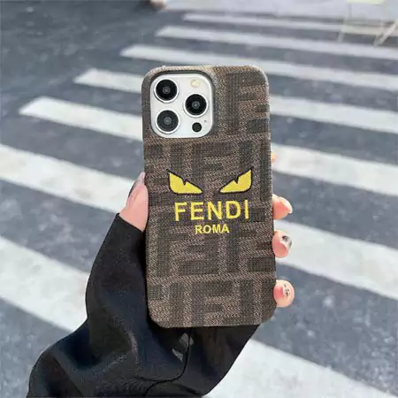フェンディ iPhone17 Proケース 布製