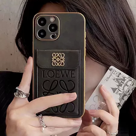 ロエベ iPhone17 ケース 電気メッキ