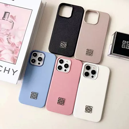 ロエベ iPhone17 ケース 大人可愛い