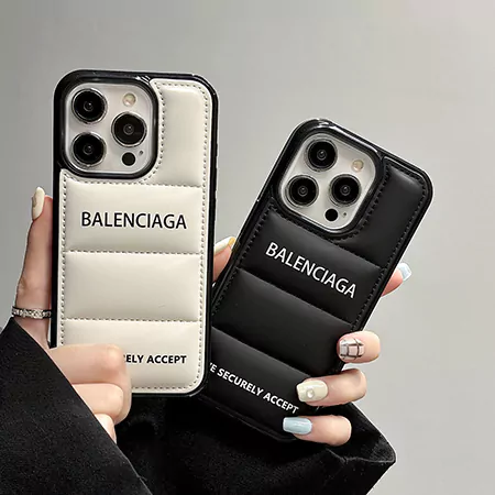 balenciaga iphone17 ダウンジャケット柄 ケース