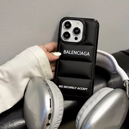 balenciaga iphone17 ダウンジャケット柄 ケース