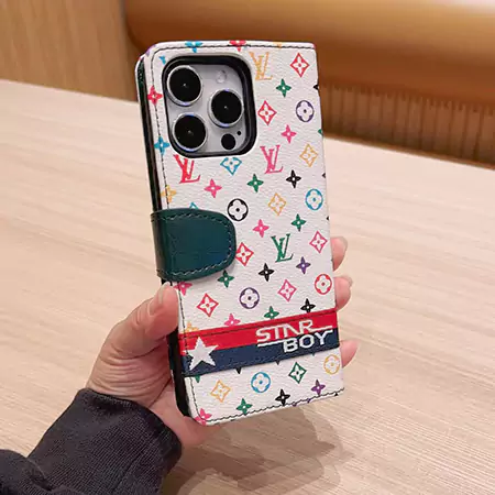 ルイヴィトン iPhone17 Pro Max 手帳型ケース 革