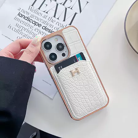 エルメス iPhone17 ケース クロコダイル 型押し