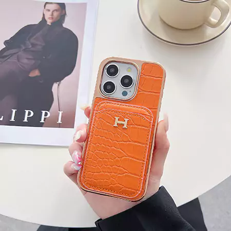 エルメス iPhone17 ケース クロコダイル 型押し
