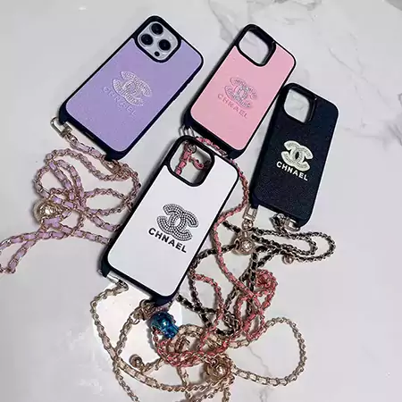 シャネル iPhone17 Pro ショルダーケース チェーン付き