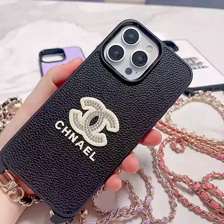 シャネル iPhone17 Pro ショルダーケース チェーン付き