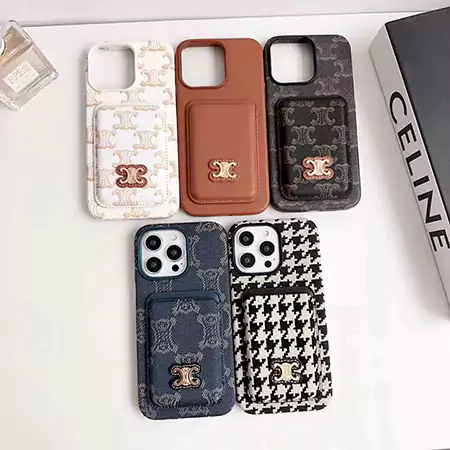 セリーヌ iPhone17 レザーケース