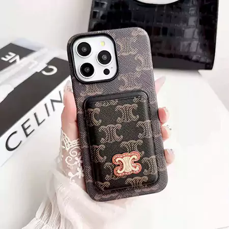 セリーヌ iPhone17 レザーケース