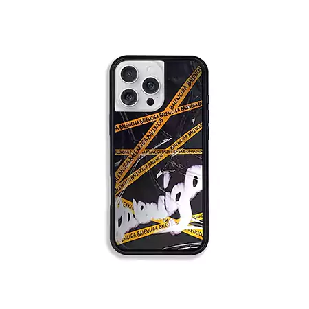 バレンシアガ風 iPhone17 Pro ケース