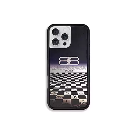 バレンシアガ風 iPhone17 Pro ケース