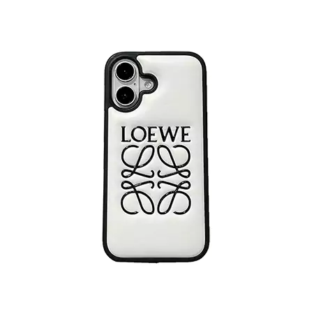 ロエベ iPhone17 レザーケース