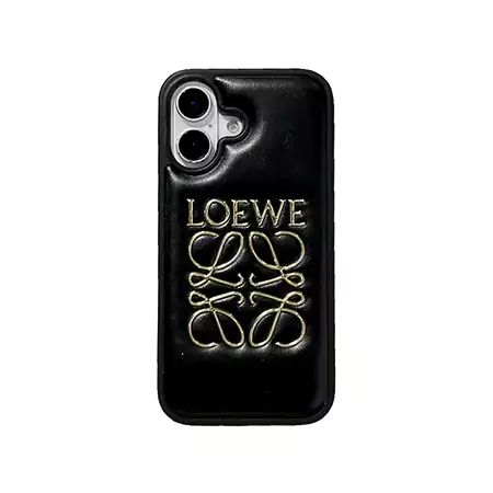 ロエベ iPhone17 レザーケース