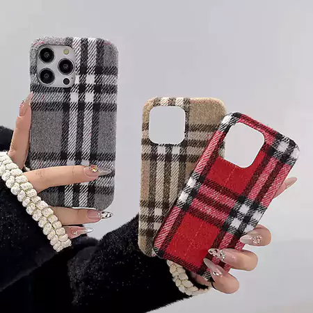 バーバリーiphone17 布製 ケース