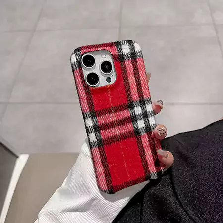 バーバリーiphone17 布製 ケース