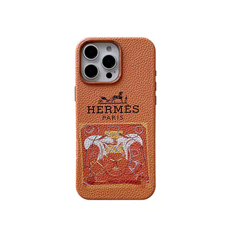 エルメス iPhone17 ケース 定番柄 レザー