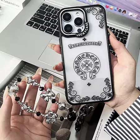 クロームハーツ iPhone17 Pro クリアケース