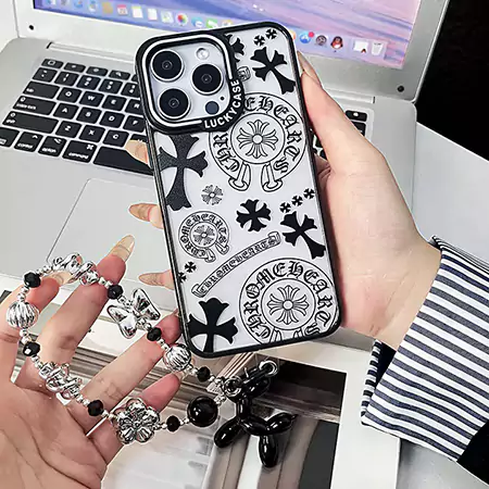 クロームハーツ iPhone17 Pro クリアケース