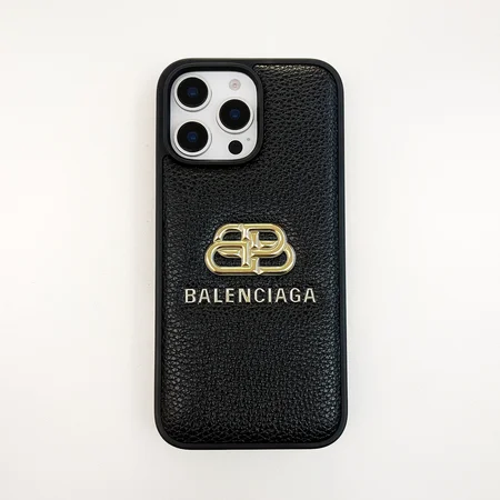 Balenciaga iPhone17Pro ケース 箔押し