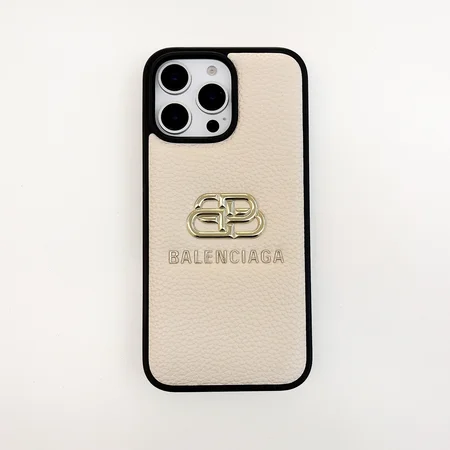 Balenciaga iPhone17Pro ケース 箔押し