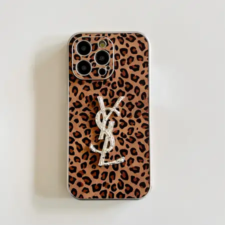 YSL iPhone17 Pro ヒョウ柄 ケース