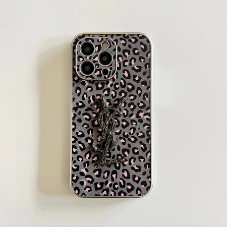 YSL iPhone17 Pro ヒョウ柄 ケース