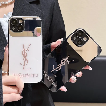 イヴサンローラン iPhone17 ミラーケース