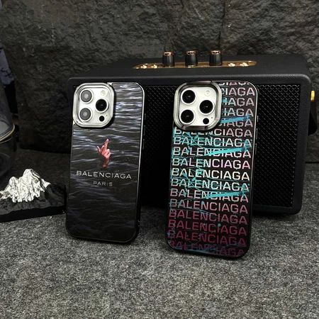 バレンシアガ iPhone17 Pro メッキケース