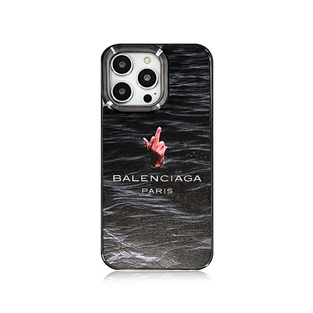 バレンシアガ iPhone17 Pro メッキケース