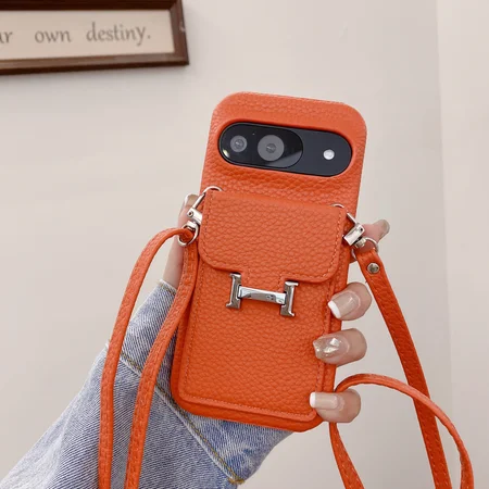 Hermes iPhone17 ケース 背面カード収納