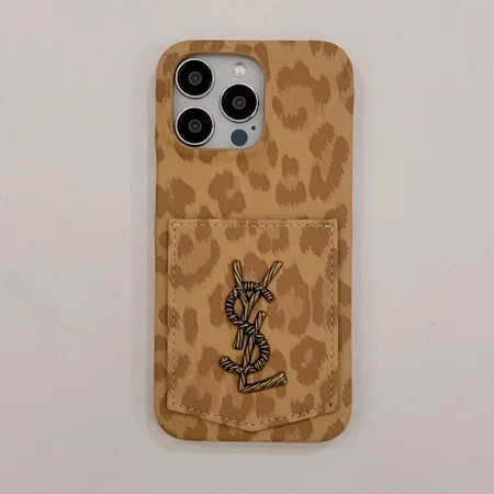 YSL ヒョウ柄 iPhone17 Pro ケース