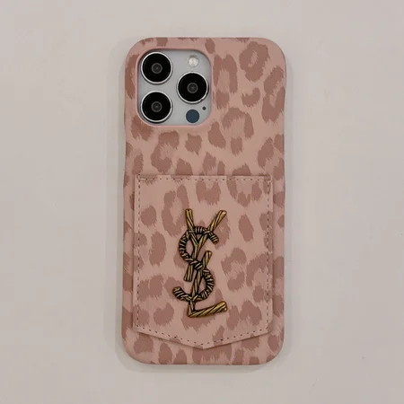 YSL ヒョウ柄 iPhone17 Pro ケース