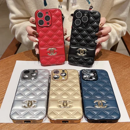 CHANEL iPhone 17 Pro ケース 型押しレザー スマホケース