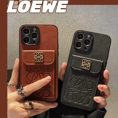 Loewe iPhone17 Pro Max カード収納 復古風