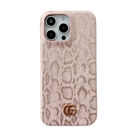 グッチ iPhone17 Pro ヘビ柄レザーケース