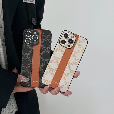 セリーヌ iphone17/17promax ケース モノグラム トリオンフ・キャンバス